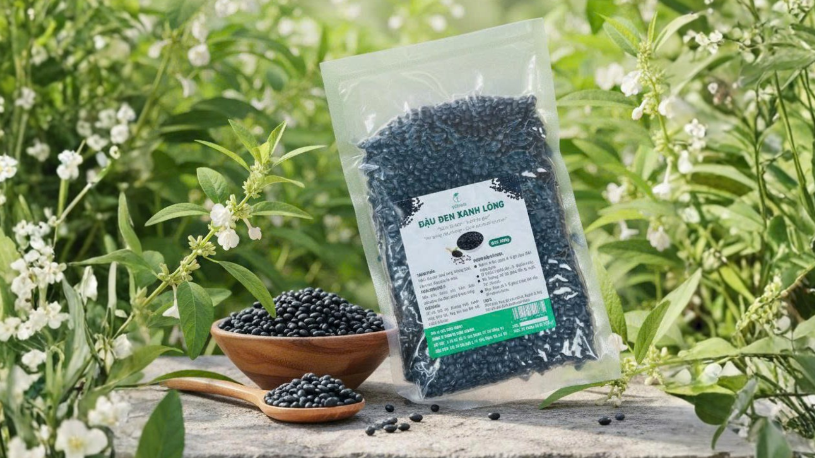 🌿 Đậu Đen Xanh Lòng VHfresh – Siêu thực phẩm thanh mát, bồi bổ sức khỏe