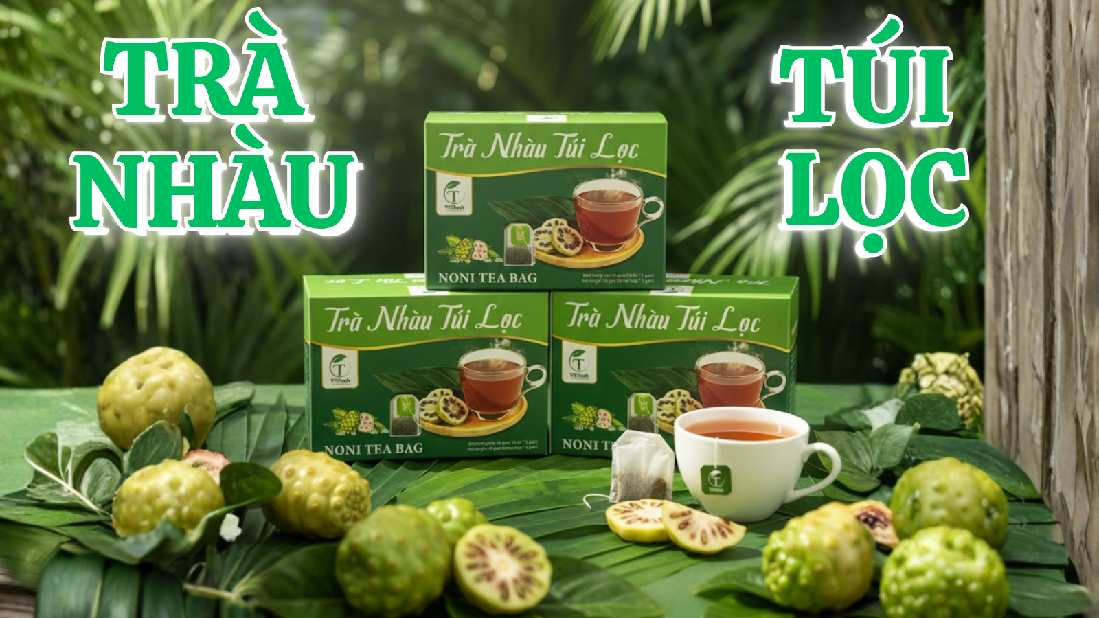 🍵 Trà Nhàu VHfresh – Thức uống an nhiên từ thiên nhiên