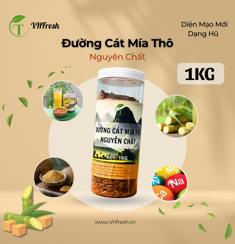 Đường Mía Thô VHFresh